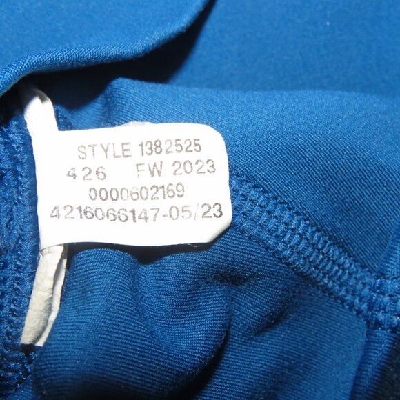 Under Armour Sz Small Blue 426 Athletic Leggings Style 1382525 - Picture 14 of 16